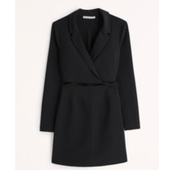 Abercrombie Wrap-Front Cutout Blazer - Picture 1 of 1
